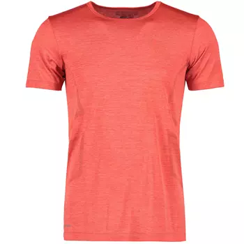 GEYSER seamless T-shirt, Red Melange