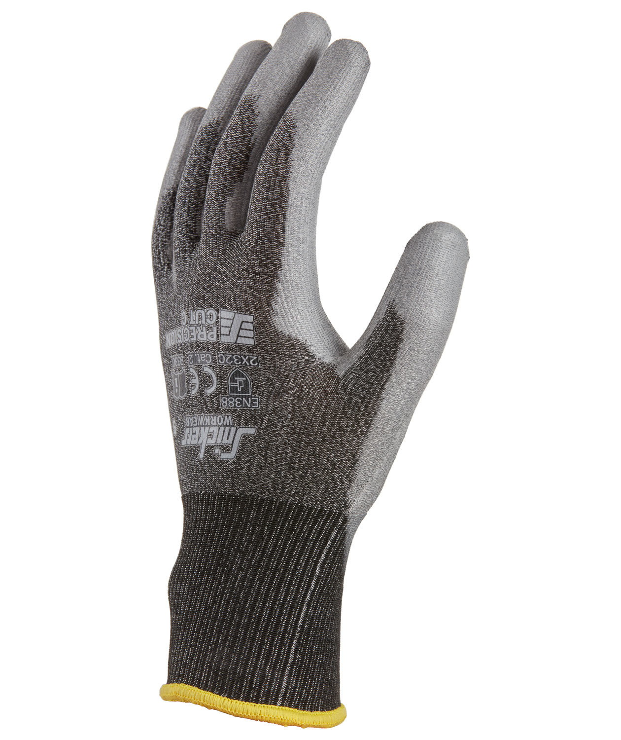 Snickers Precision Cut C skj&aelig;rehansker, Gr&aring;, large image number 1