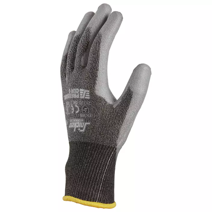 Snickers Precision Cut C cut protection gloves, Grey, large image number 1