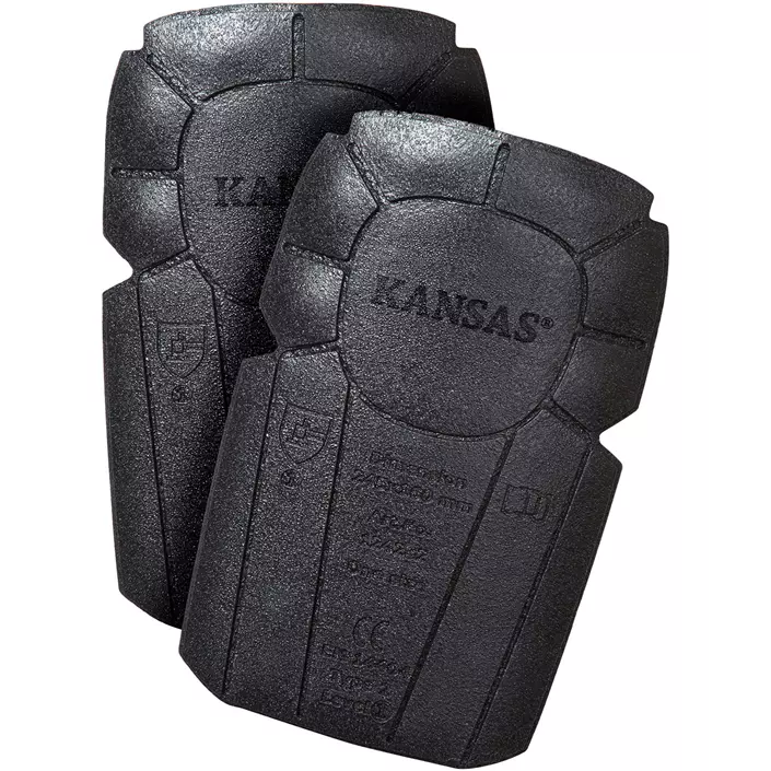 Kansas knee pads, Grey/Black, Grey/Black, large image number 0