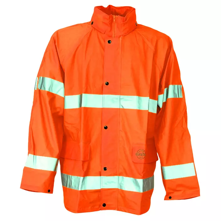 Abeko Atec rain jacket, Hi-vis Orange, large image number 0