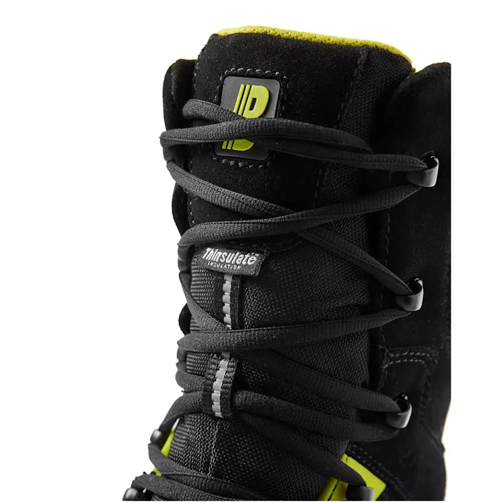 Blåkläder Storm vintersikkerhedsstøvler S3, Sort/Hi-Vis Gul, large image number 4