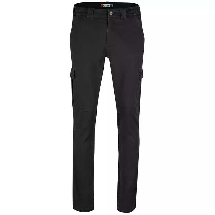 Clique Cargo Pocket Stetch trousers, Black, large image number 0