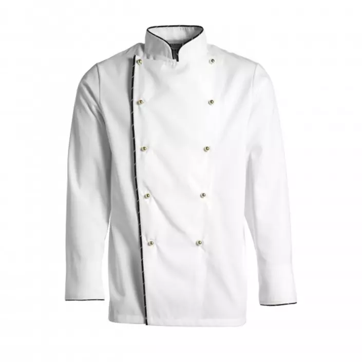 Kentaur chefs jacket without buttons with piping, X, large image number 0