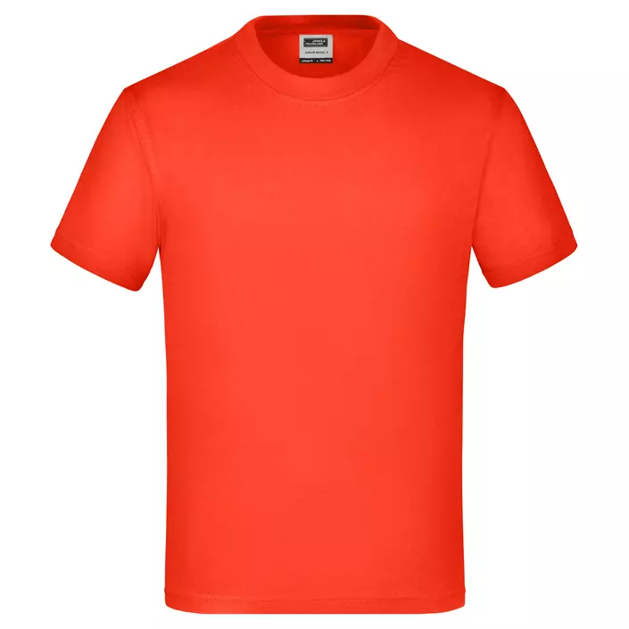 James & Nicholson Junior Basic-T T-shirt for barn, Grenadine, large image number 0