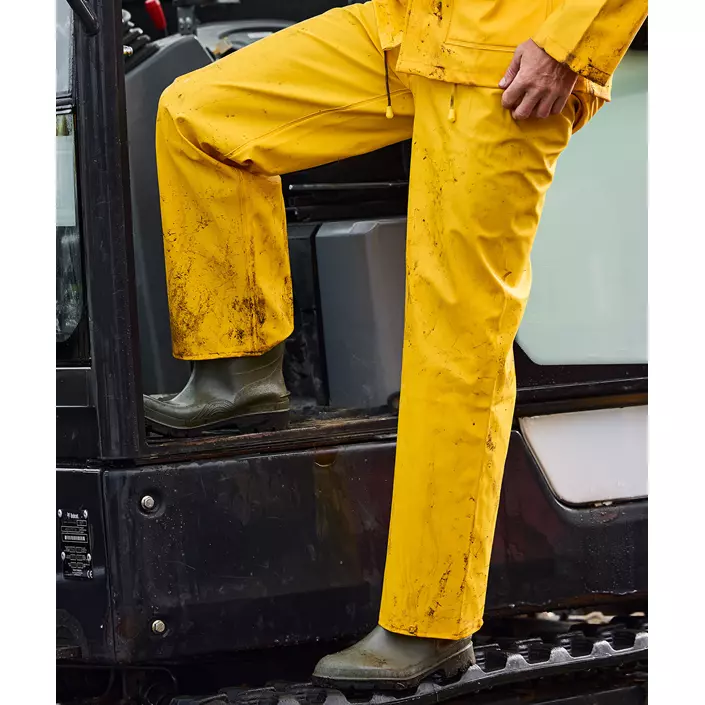 ELKA Elements Outdoor PU/PVC Regenhose, Gelb, large image number 1
