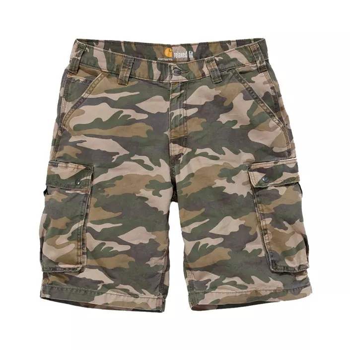 Carhartt arbejdsshorts Rugged Cargo, Khaki Camo, large image number 0