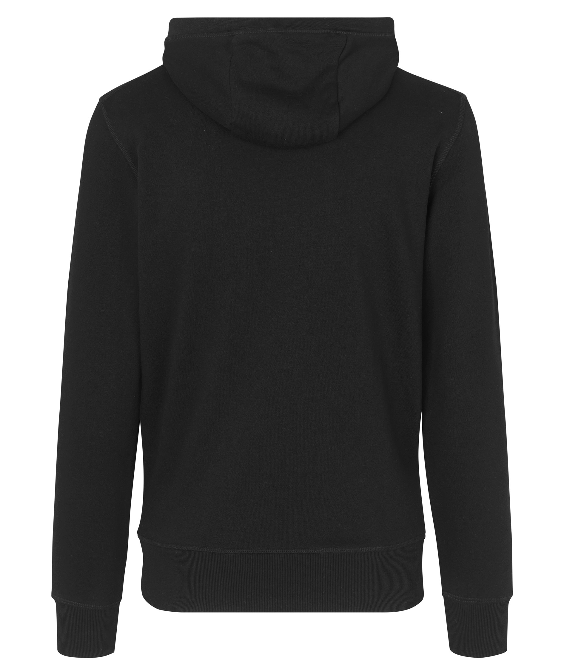 ID Core hoodie with zipper, Black, large image number 1