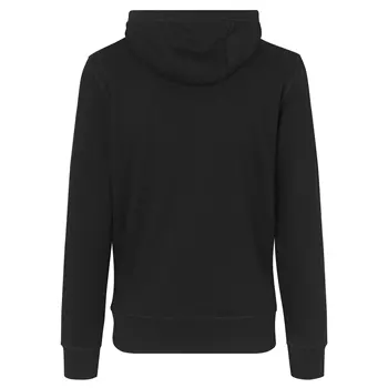 ID hoodie with zipper, Black