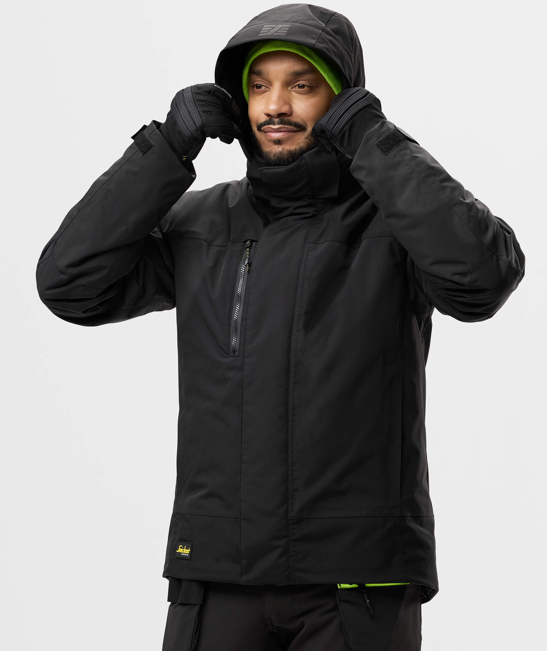 Snickers AllroundWork winter jacket 1112, Black