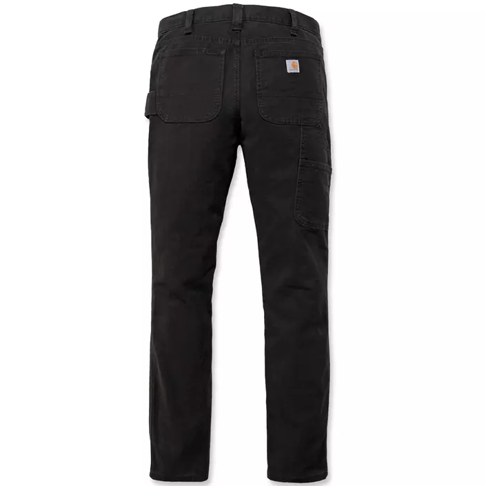 Carhartt Crawford jeans dame, Svart, large image number 5