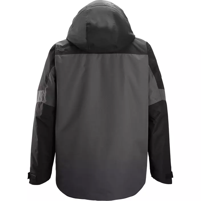 Snickers AllroundWork Winterjacke, Steel Grey/Black, large image number 1