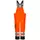 Lyngsøe Multinorm PU/PVC regn selebukse, Hi-vis Oransje/Marineblå, Hi-vis Oransje/Marineblå, swatch