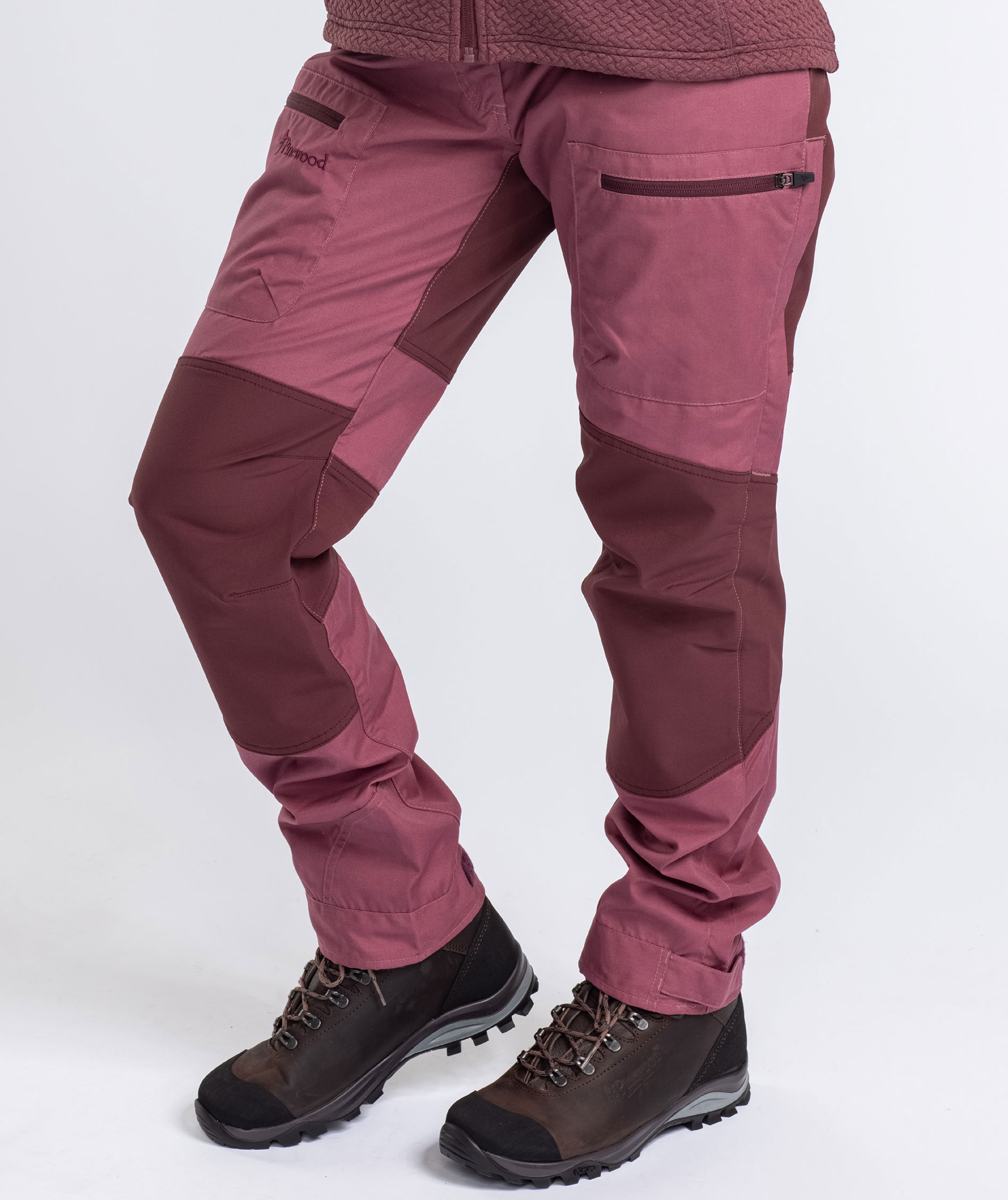 Pinewood Caribou TC damebukser, Light Plum/Earth Plum, large image number 3