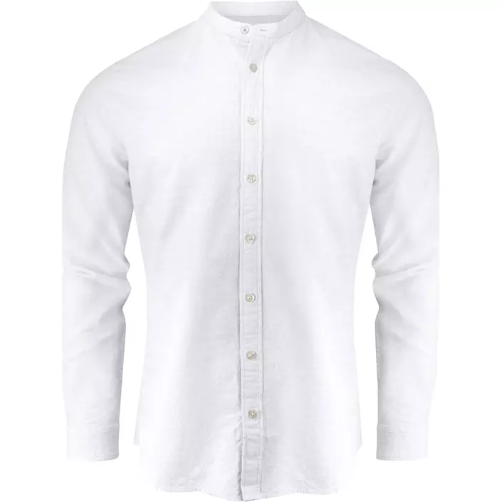 James Harvest Townsend linneskjorta, White, large image number 0
