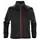 Stormtech Axis shell jacket, Black/Red, Black/Red, swatch