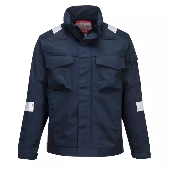 Portwest BizFlame work jacket, Marine Blue, large image number 0