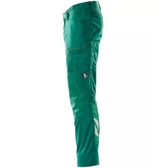 Mascot Accelerate work trousers, Green, large image number 3