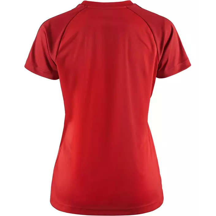 Craft Squad 2.0 Contrast T-shirt dam, Bright Red-Express, large image number 2