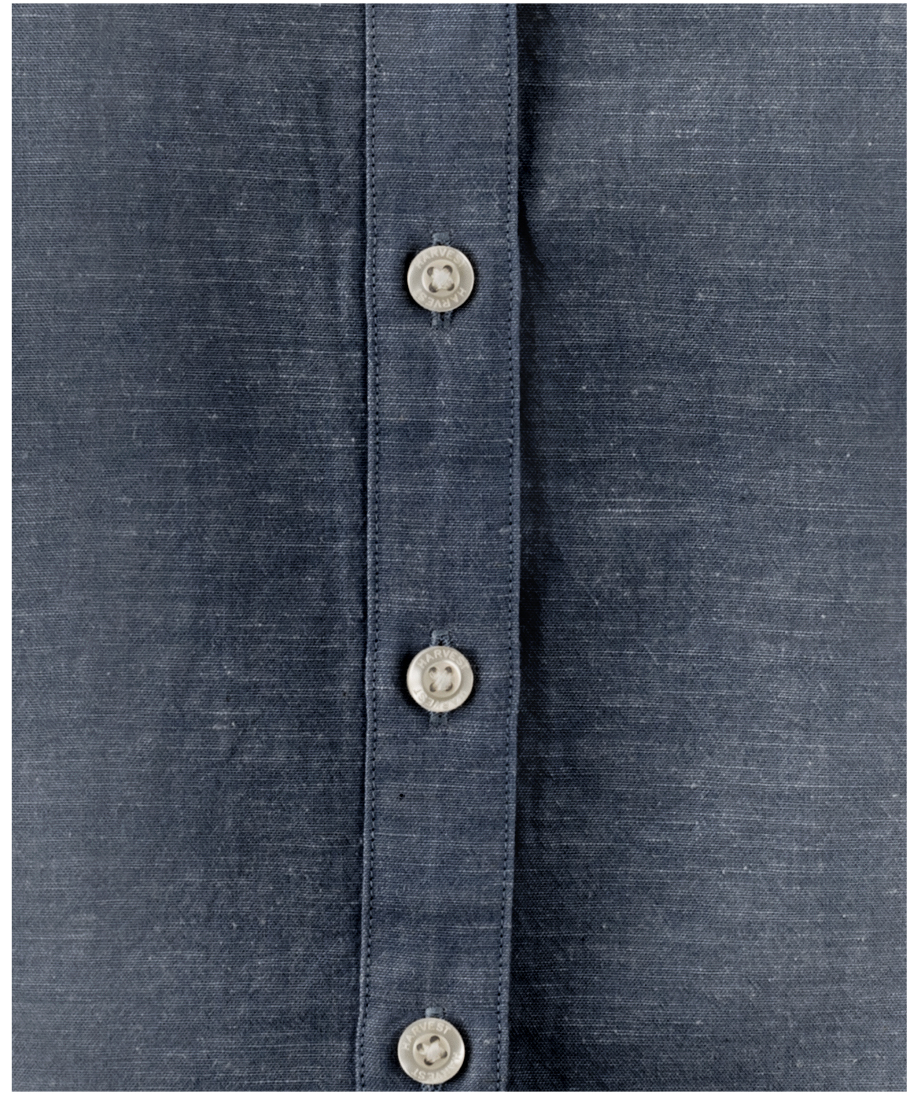 James Harvest Townsend linneskjorta dam, Navy, large image number 3