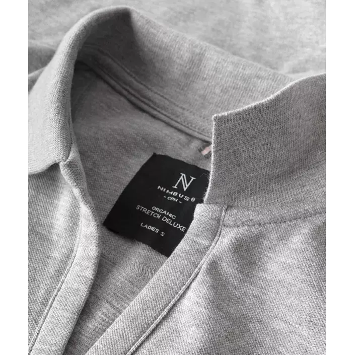 Nimbus Harvard Damen Poloshirt, Grey melange, large image number 5