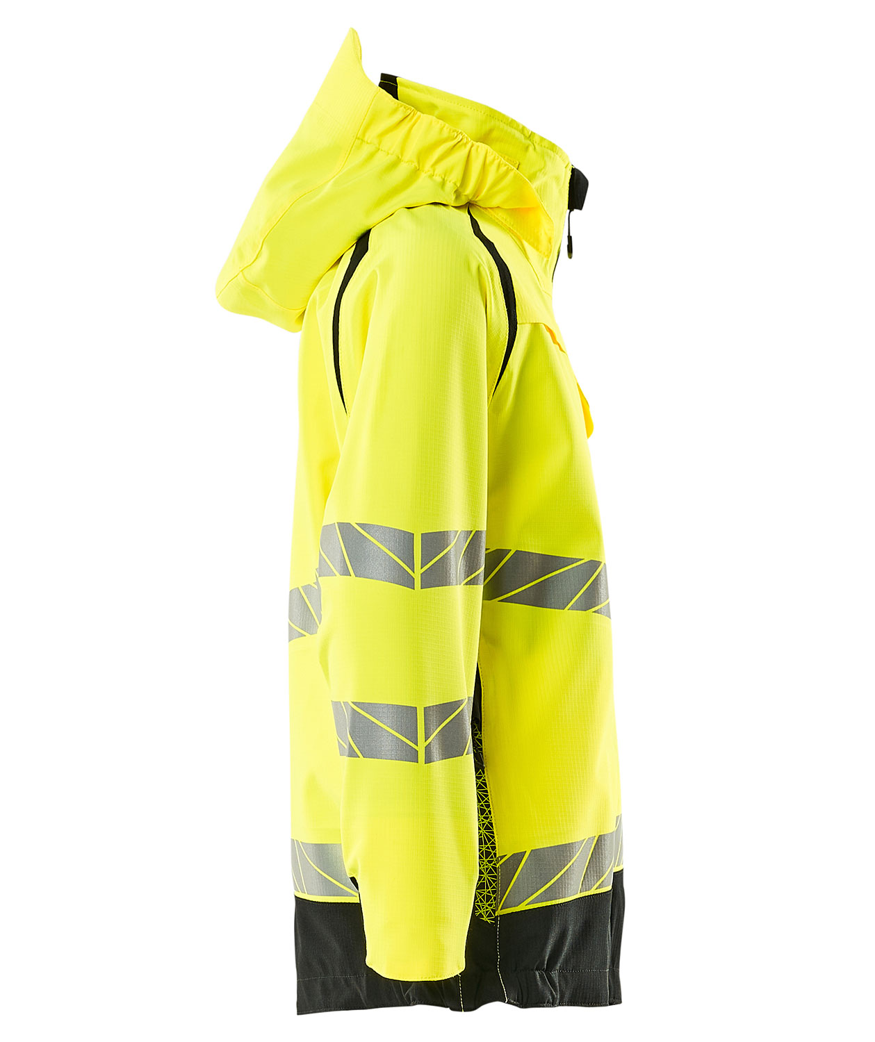 Mascot Accelerate Safe shell jacket for kids, Hi-vis Yellow/Black, large image number 2