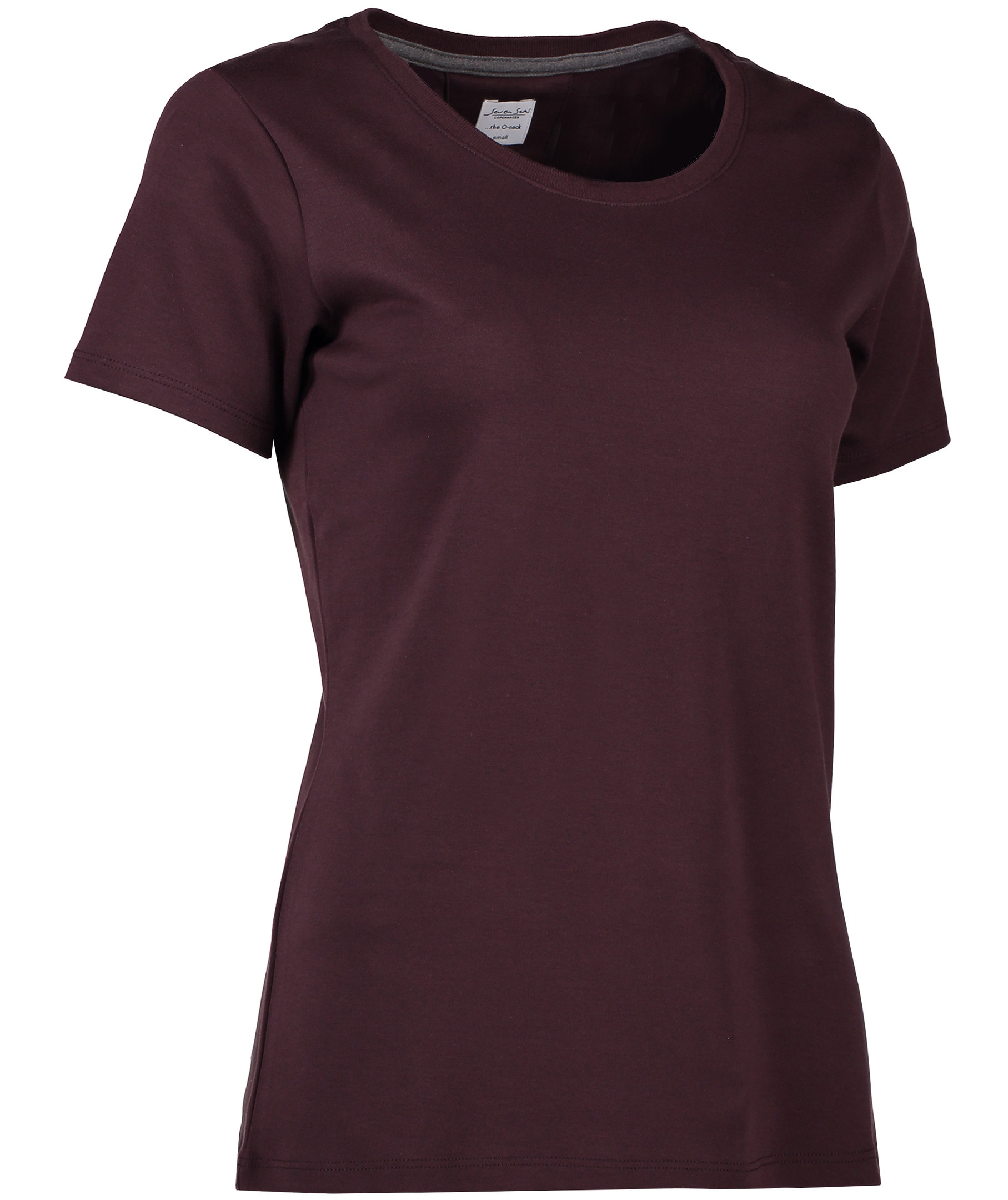 Seven Seas T-shirt med rund hals dam, Deep Red, large image number 2