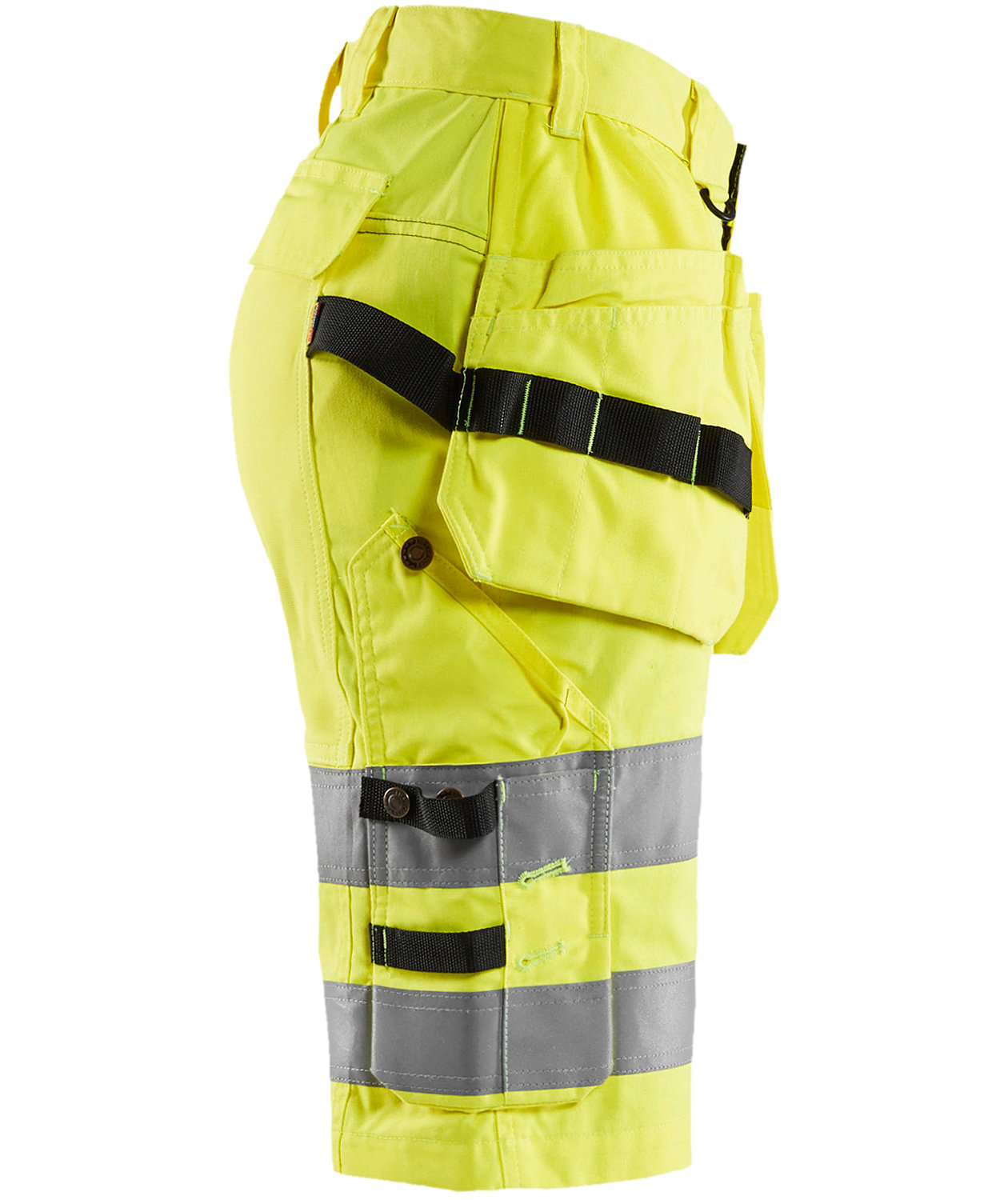 Bl&aring;kl&auml;der h&aring;ndv&aelig;rkershorts, Hi-Vis&nbsp;Gul, large image number 2