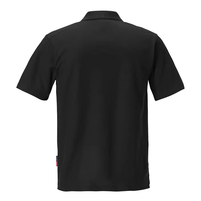 Fristads short-sleeved polo shirt 7392, Black, large image number 1