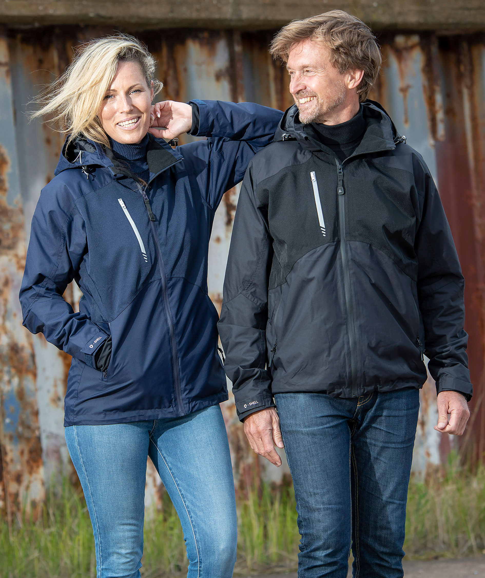 Matterhorn Lowe Damen Shelljacke, Navy, Navy, large image number 3