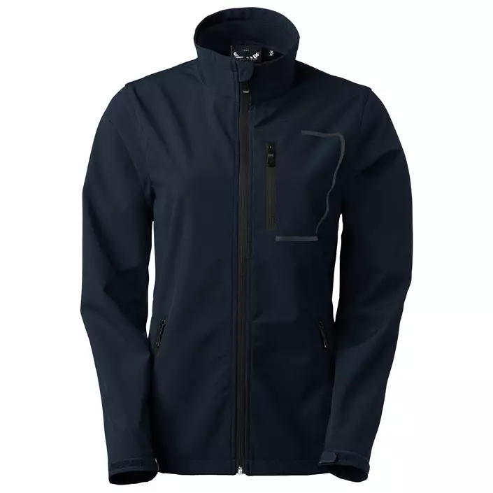 South West Victoria women's softshell jacket, Navy, large image number 0
