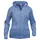 Clique Basic Hoody Zip hoodie dam, Ljusblå, Ljusblå, swatch