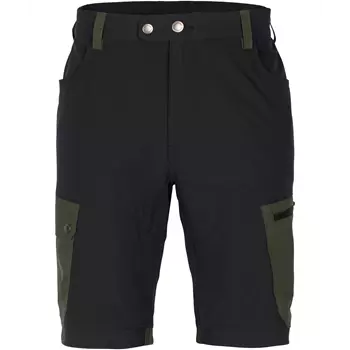 Pinewood Finnveden Trail Hybrid shorts, Black/Mossgreen