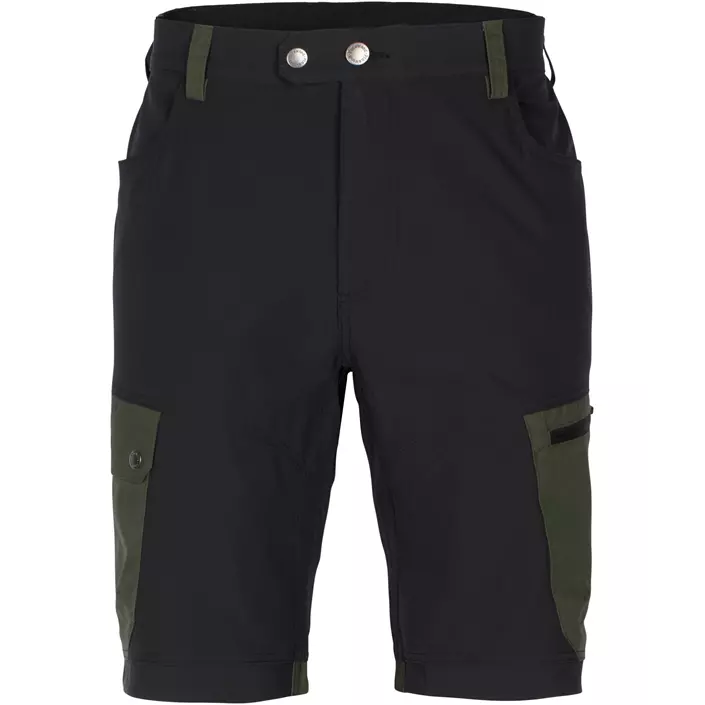Pinewood Finnveden Trail Hybrid shorts, Black/Mossgreen, large image number 0