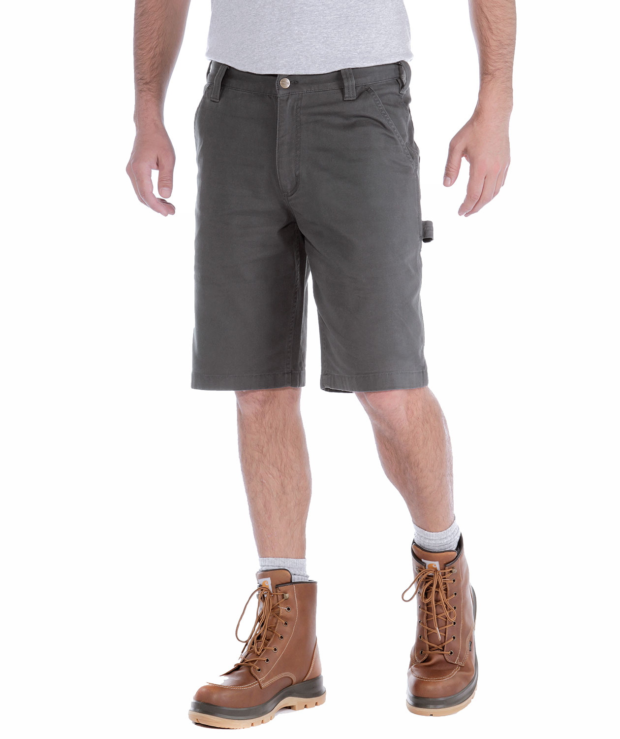 Carhartt Rigby Dungaree shorts, Shadow