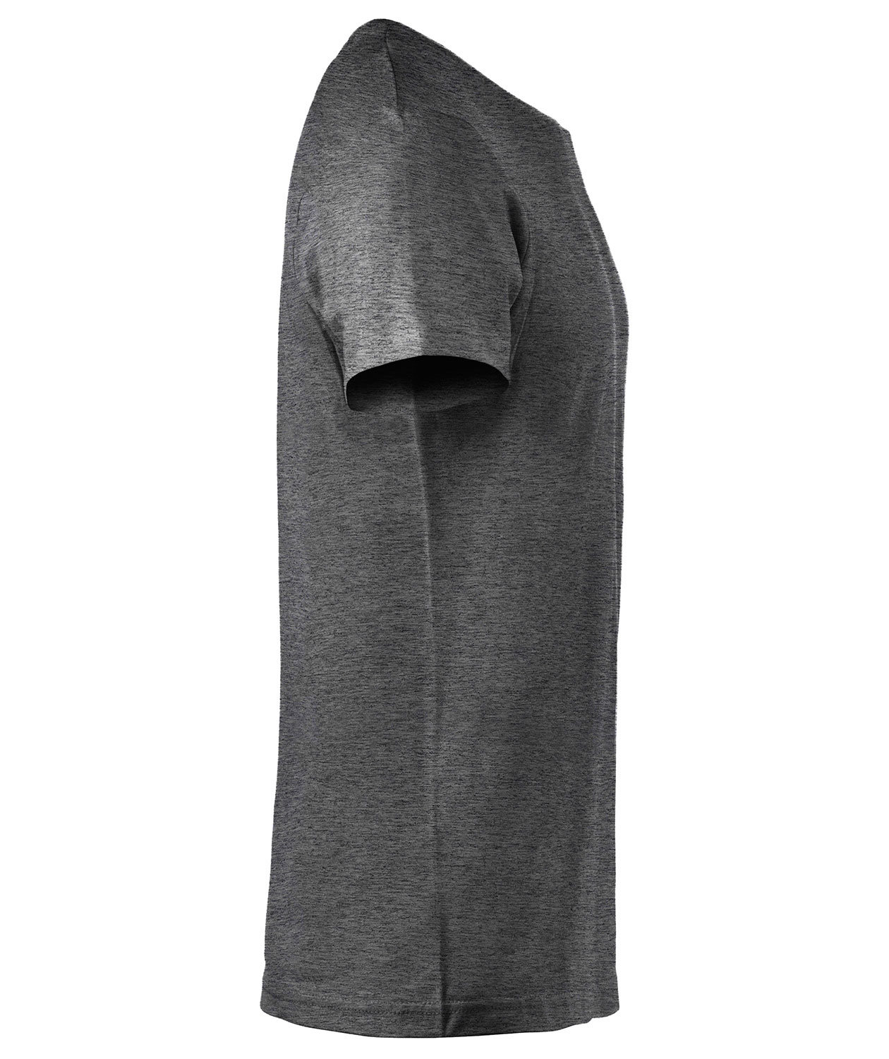 Clique Basic T-skjorte, Antrasitt Melange, large image number 3