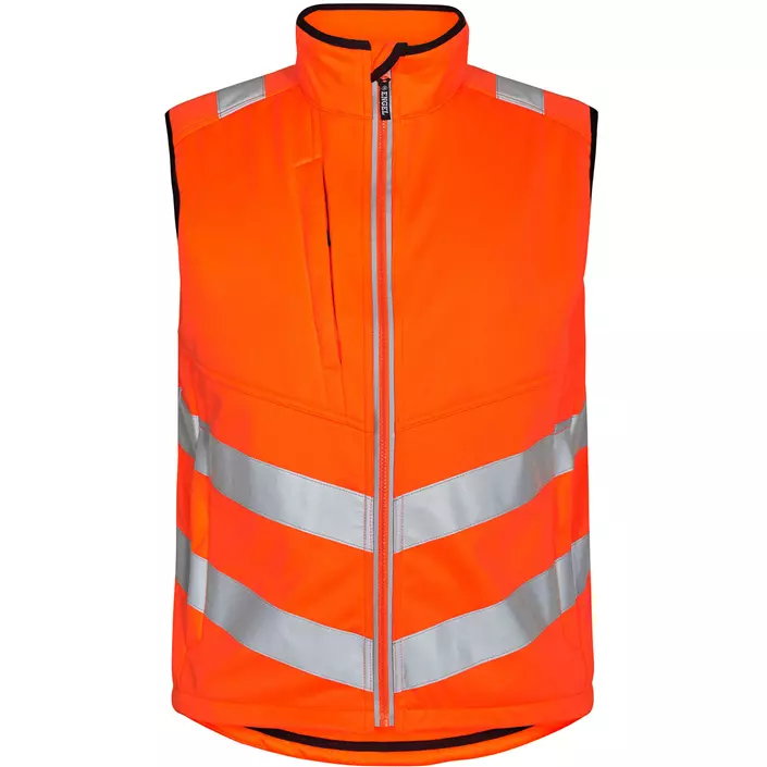 Engel Safety softshell väst, Varsel Orange, large image number 0