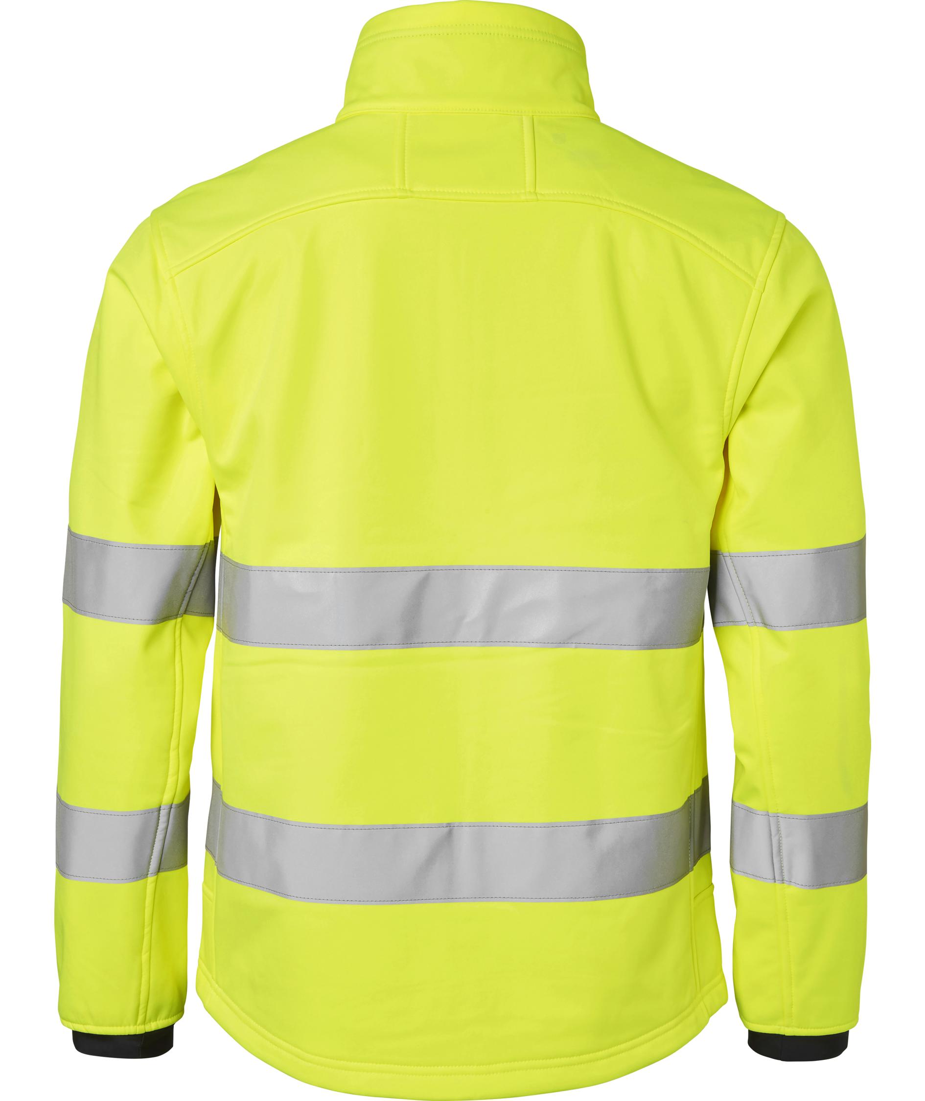 Top Swede softshell jacket 7621, Hi-Vis Yellow, large image number 1
