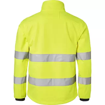 Top Swede softshell jacket 7621, Hi-Vis Yellow
