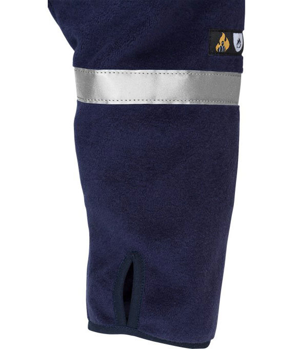 Fristads Fleecejacke 4073, Dunkel Marine, large image number 3