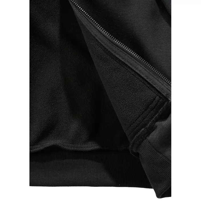 Carhartt Wind fighter hoodie med dragkedja, Svart, large image number 4