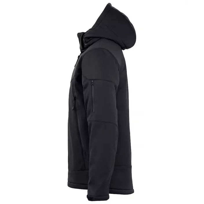 Clique Grayland softshell jacket, Black, large image number 2