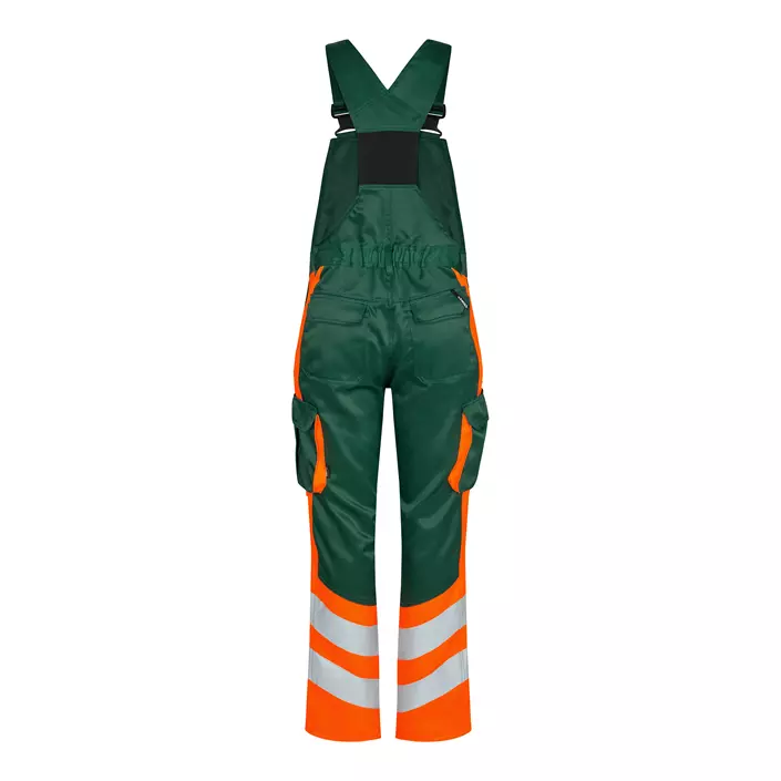 Engel Safety Light overalls, Grøn/Hi-vis Orange, large image number 1