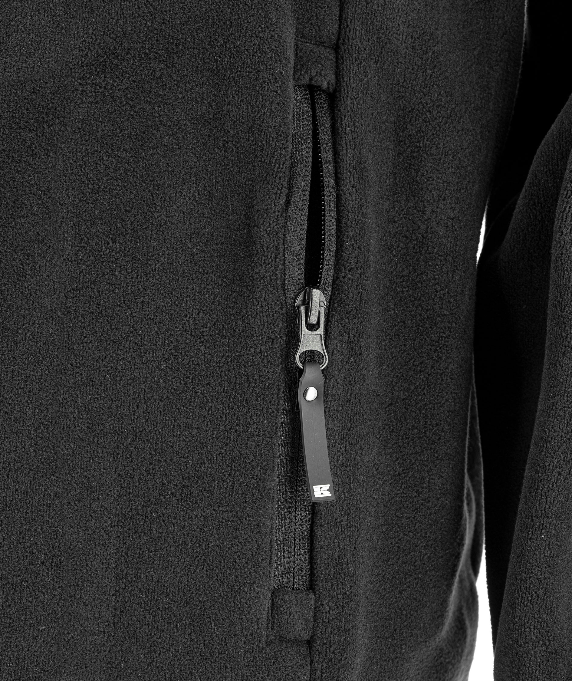 Kramp Original Light fleece jacket, Black, large image number 3