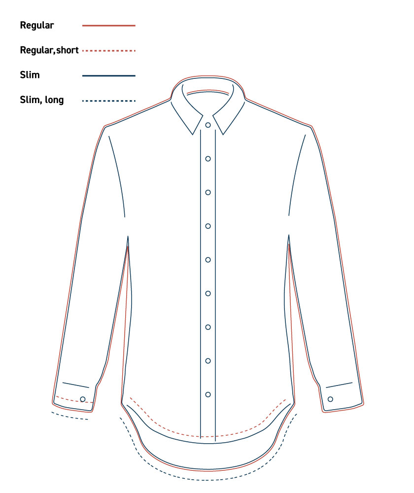 NewTurn Super Stretch Slim fit shirt, Lightblue, large image number 4