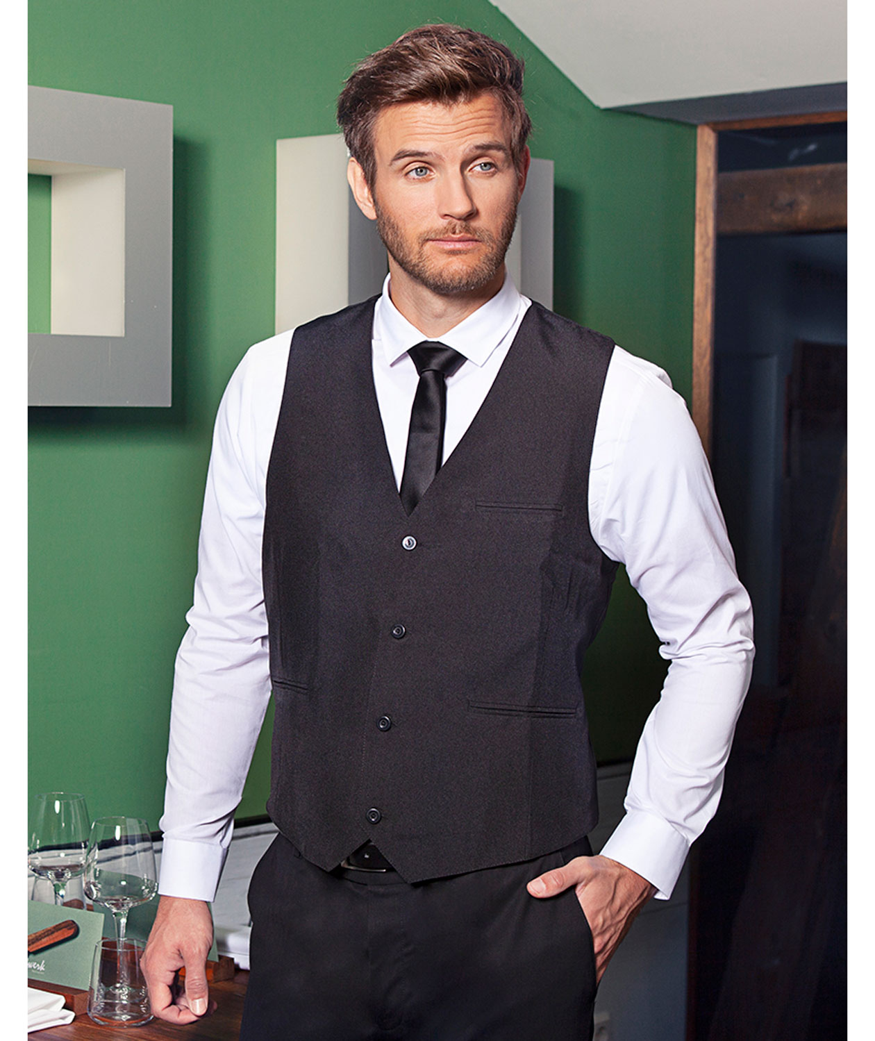 Karlowsky Basic server waistcoat