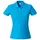 Clique Basic dame polo t-shirt, Tyrkis, Tyrkis, swatch