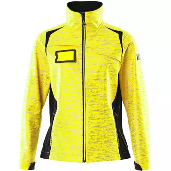 Mascot Accelerate Safe women's softshell jacket, Hi-vis Yellow/Black
