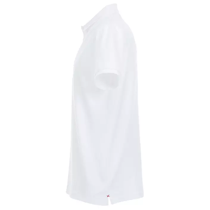 Clique Premium polo t-shirt, Hvid, large image number 1