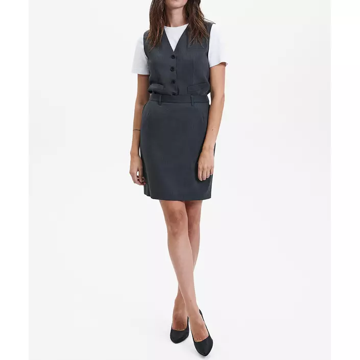 Sunwill Traveller Bistretch Modern fit short skirt, Grey, large image number 1